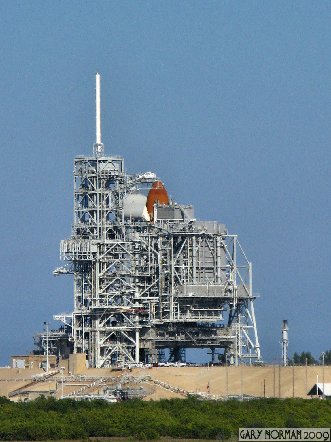 The Shuttle on the Pad