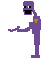 Purple Man pixel icon
