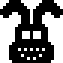 Shadow Toy Bonnie Head pixel icon