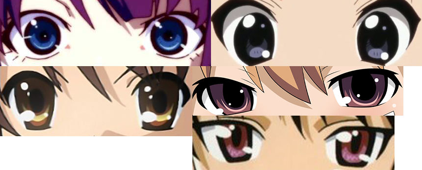 anime eyes.. by SolnceDei on DeviantArt