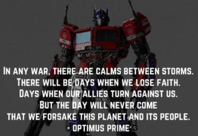 Optimus Prime quotes pt. 4 by jejaxon1 on DeviantArt