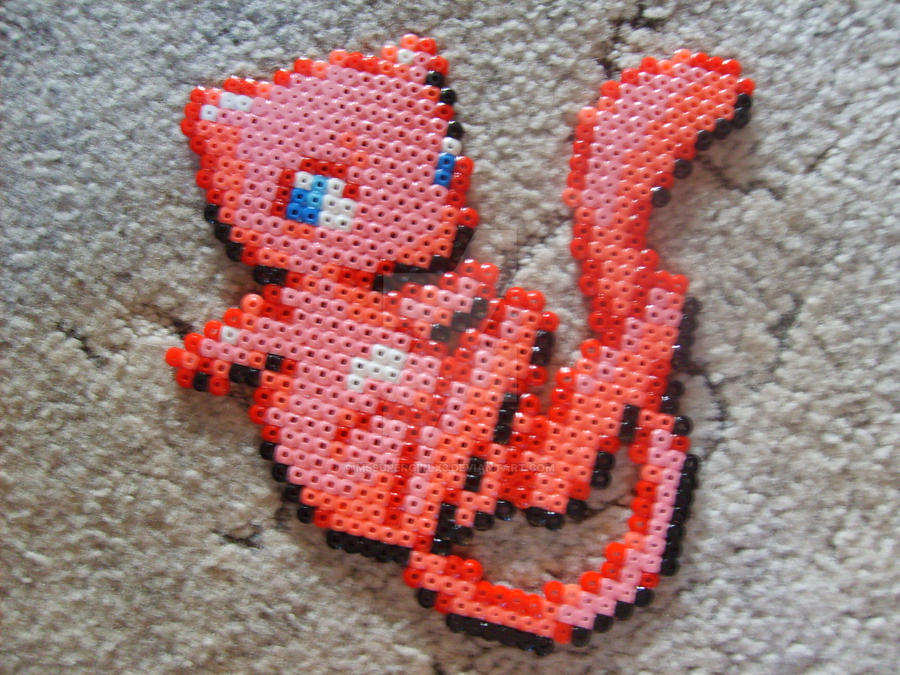 Mew perler beads by msSUPERGIRLX3 on DeviantArt