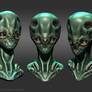 Alien concept zbrush sketch
