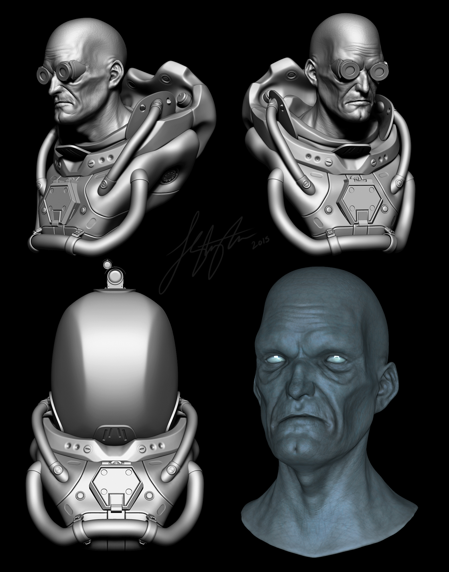 Mr Freeze W.I.P shots