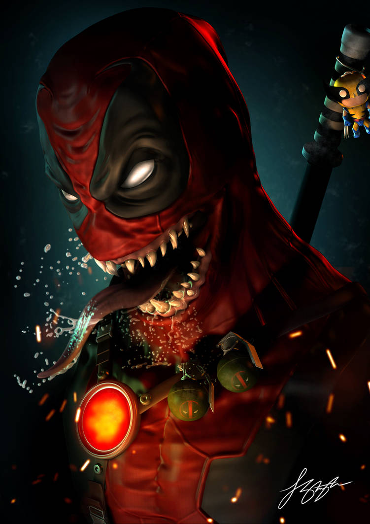 Venompool Alternate by liquid-venom on DeviantArt