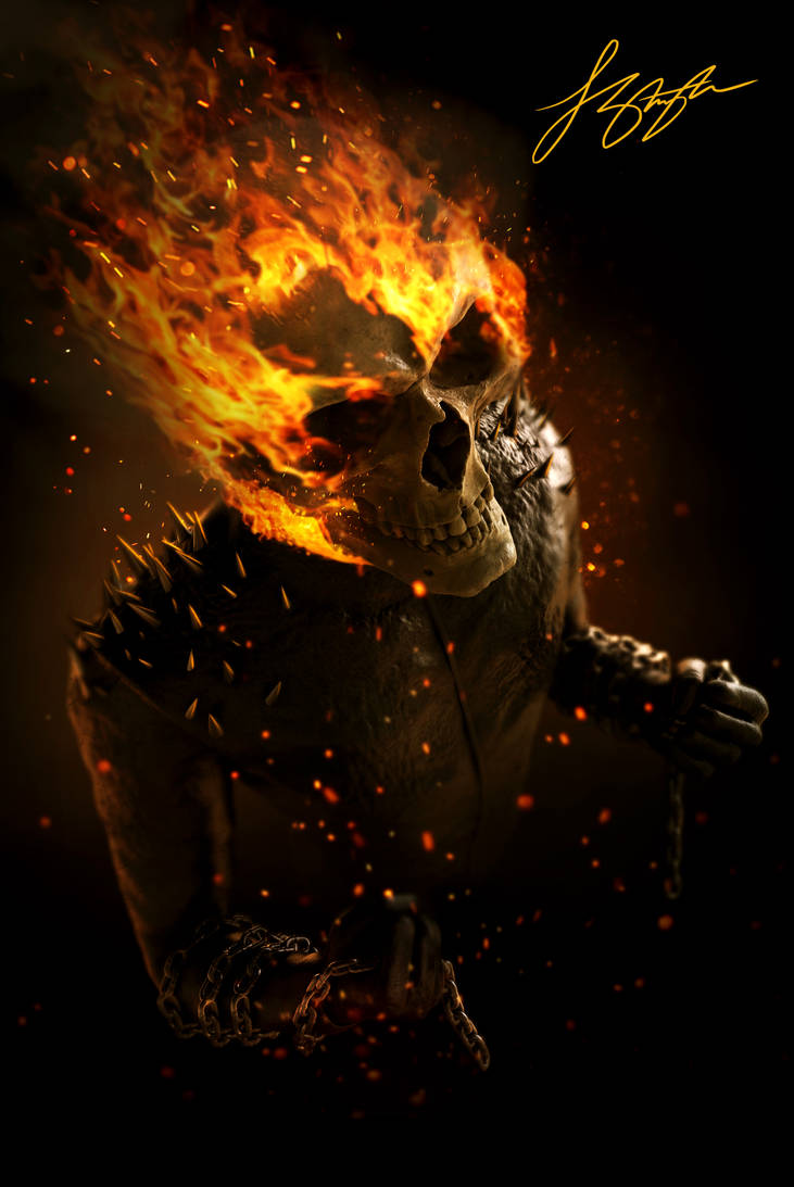 Ghost Rider Revisited by liquid-venom on DeviantArt