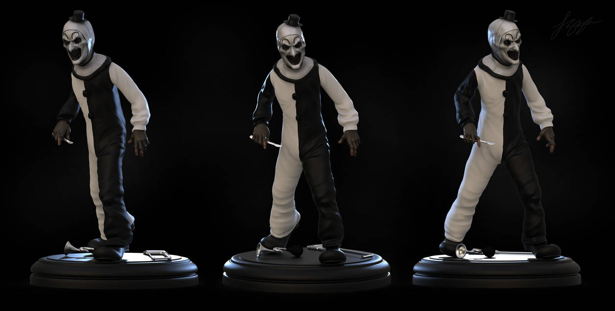 Terrifier Model by liquid-venom on DeviantArt