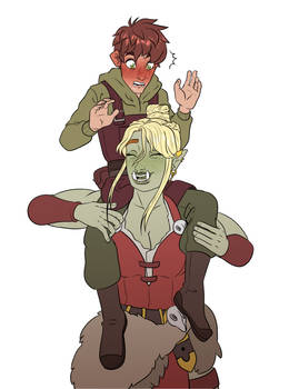 Orcstrid and Hiccup 2