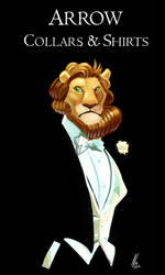 Elegant Lion by Crisjofreart