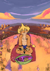 Franko at dawn by Crisjofreart