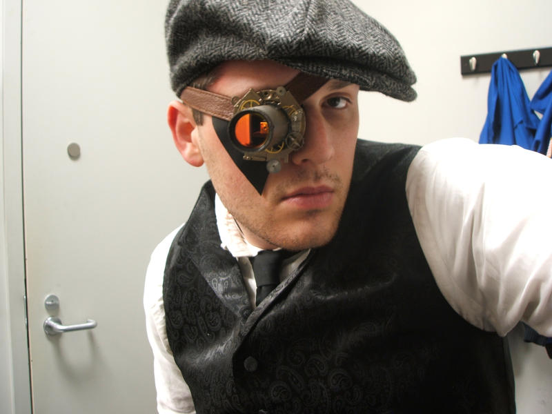 Steampunk Monogoggle Monocle