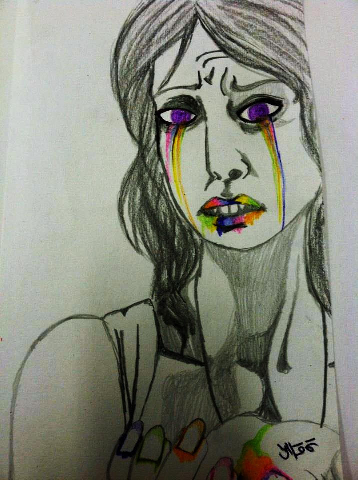 Crying Drawing Color Crying Colors by DreamBleedingInk on DeviantArt