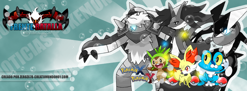 Portada Pokemon X-Y Frente Batalla Kalos zerozx78 by Zerozx78Advent on  DeviantArt