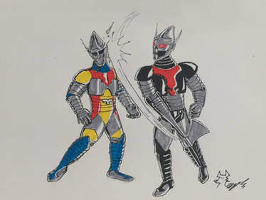 Jet Jaguar vs. Death Jaguar