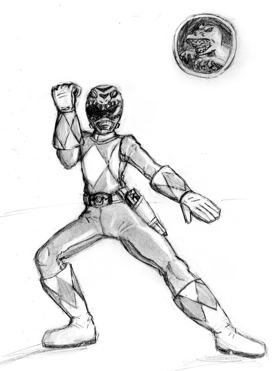 Mighty Morphin Gray Ranger by TRice01 on DeviantArt