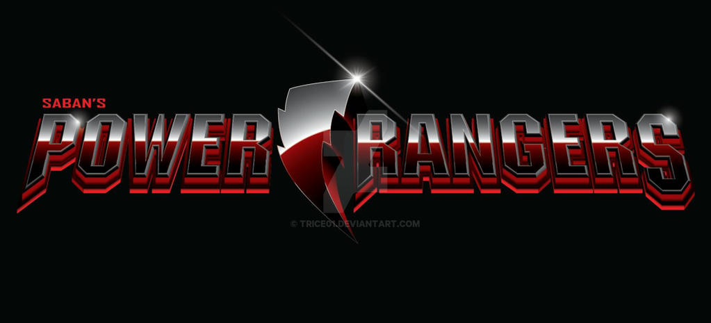 Revised Power Rangers Movie Logo by TRice01 on DeviantArt