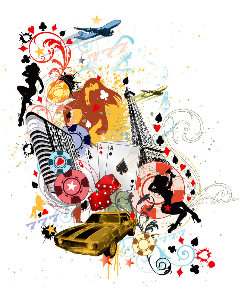 Vegas abstract by bonedaddystudios on DeviantArt