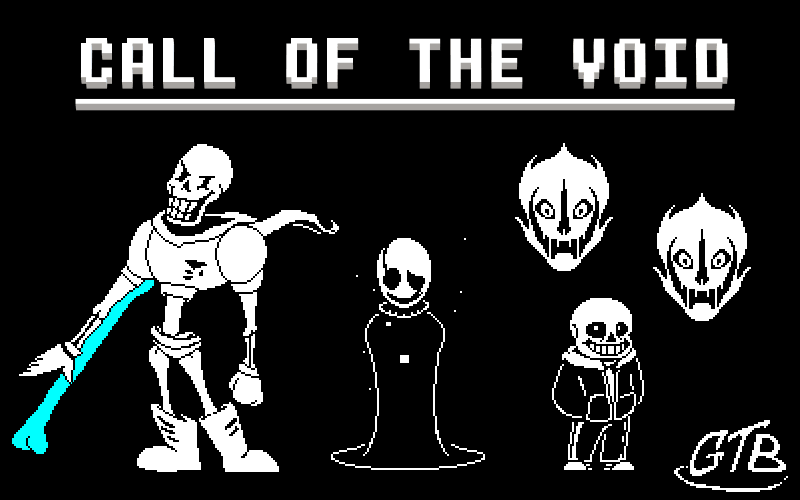 Gif Vs Sans And Gaster Call Of The Void By Grabthatbread On Deviantart