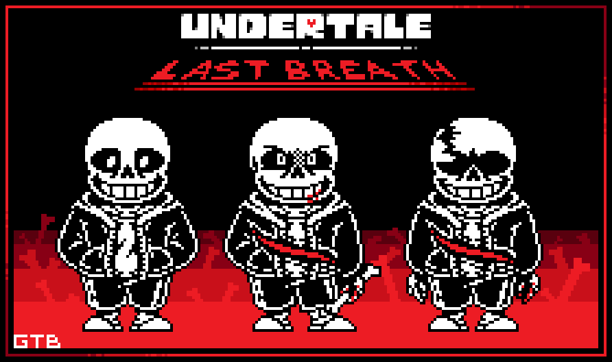 Undertale Last Breath Sans Sprites By Grabthatbread On Deviantart