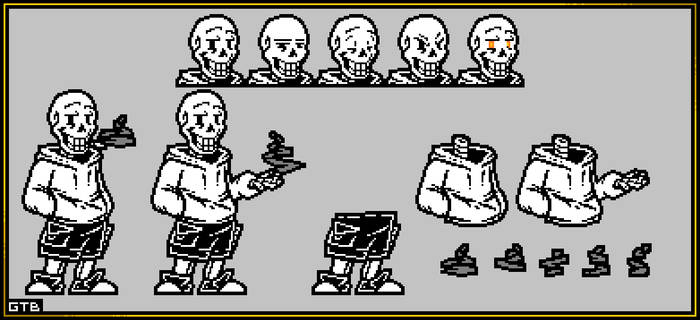 [Underswap] Papyrus Sprites v3