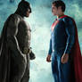 Batman v Superman [Textless poster]
