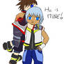 cute Sora x Riku