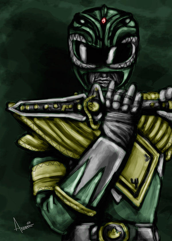 green power ranger by Andres-Concept on DeviantArt