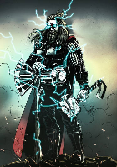 Thor : Odin Valhalla Rising by AnubisDHL on DeviantArt