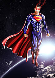 Man of stell superman