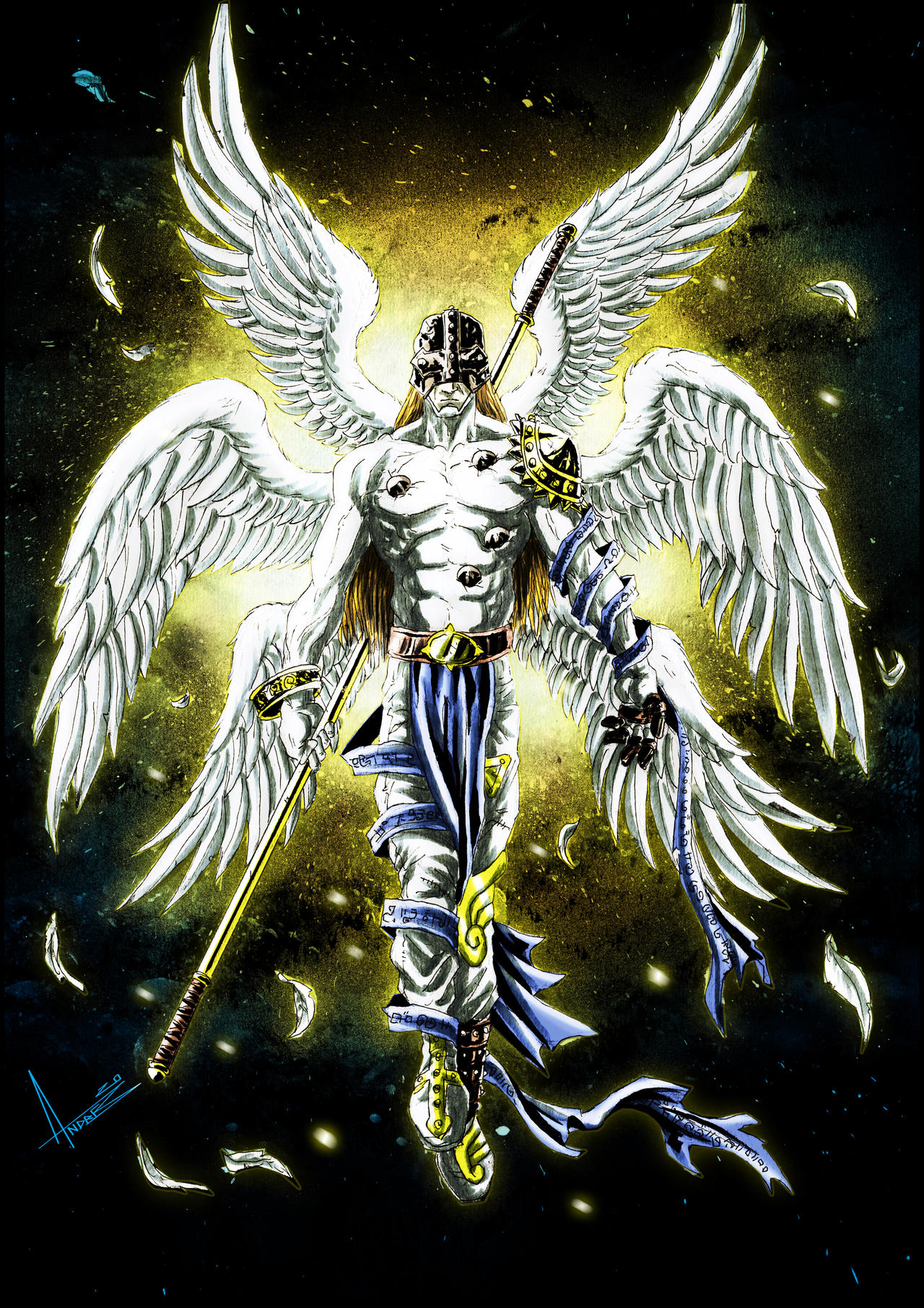 Angemon | Digimon by Andres-Concept on DeviantArt