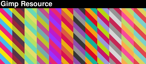 ColorStripe Gimp Pattern