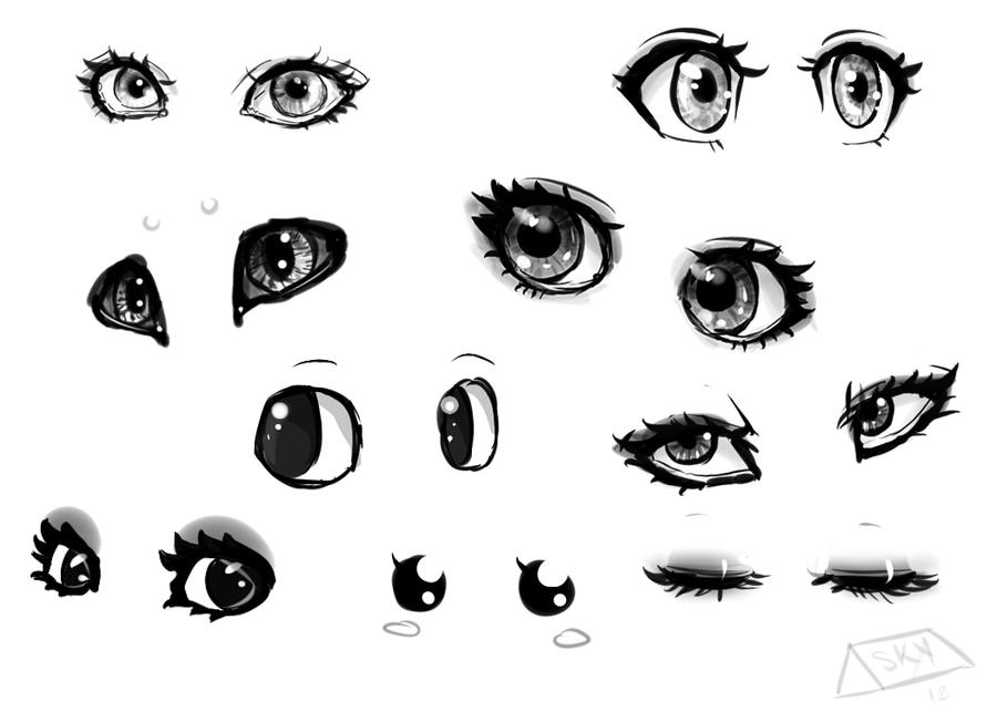 Reference for eyes by Rinoa18 on DeviantArt