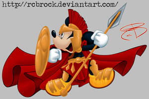 Spartan Mickey Mouse