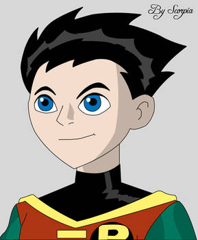 Robin without his maske