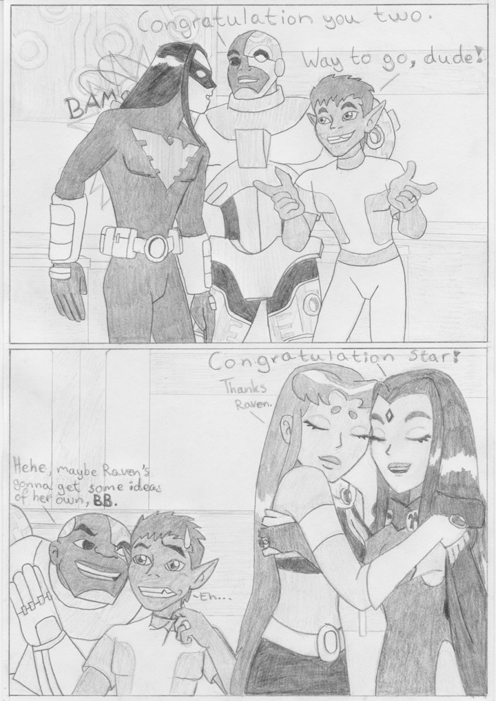 Nightwing And Starfire 7 By Elleboe On Deviantart Nightwing And Starfire 7 By Elleboe On Deviantart