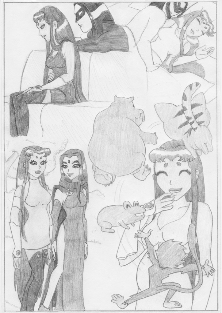 Nightwing And Starfire 8 By Elleboe On Deviantart Nightwing And Starfire 8 By Elleboe On Deviantart