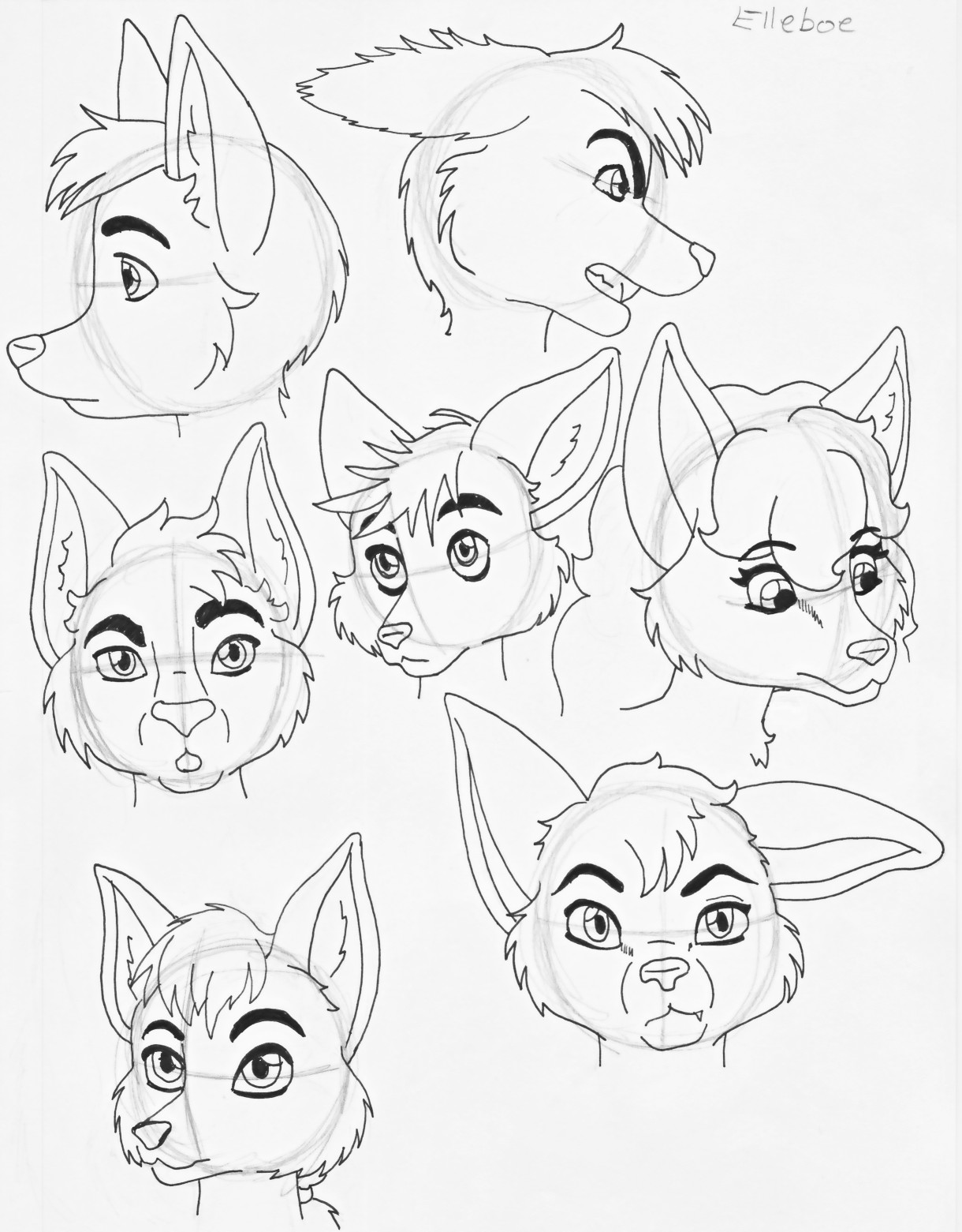 How To Draw Anthro Wolf Furry