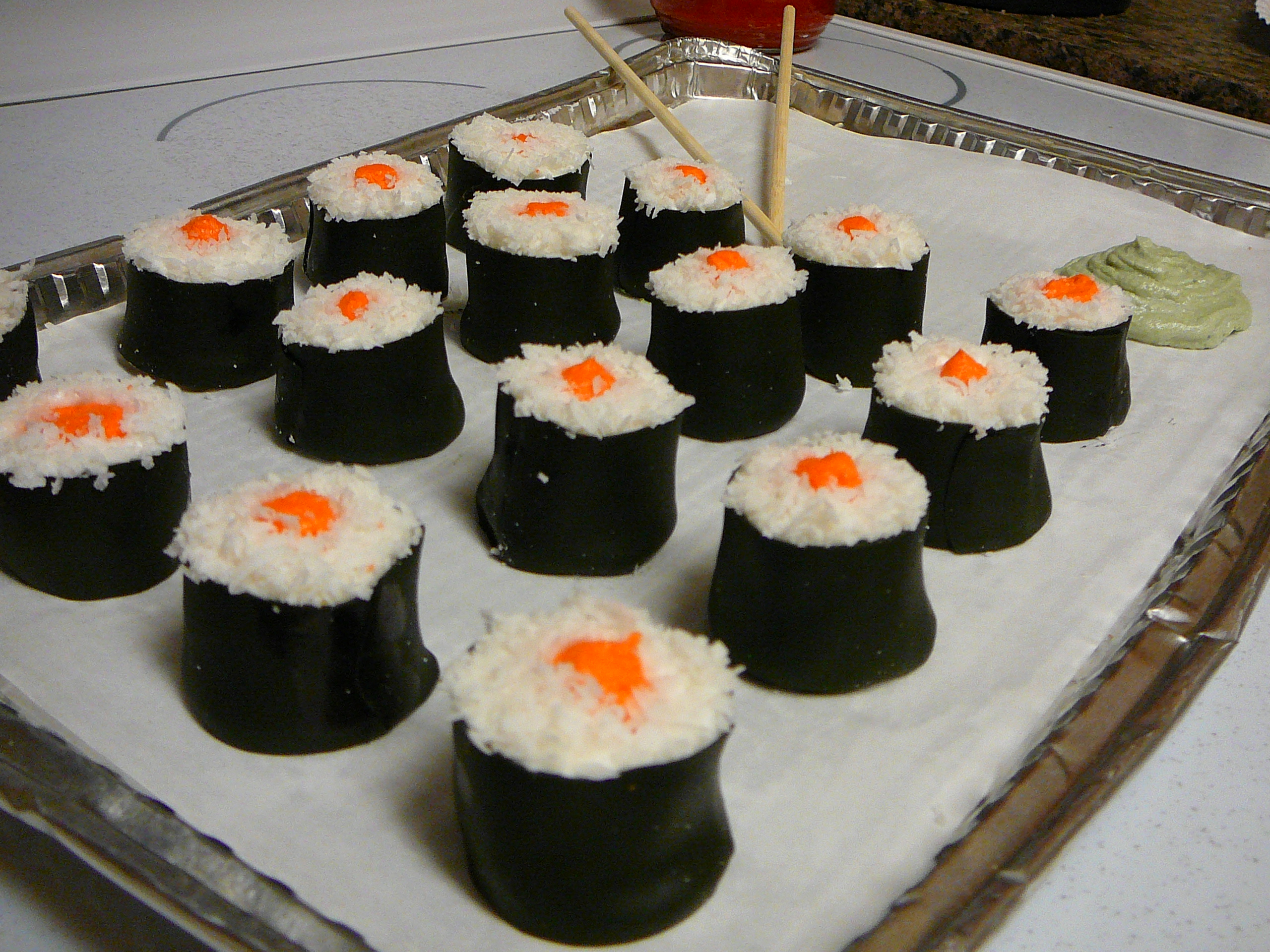 Sushi Mini Cupcakes