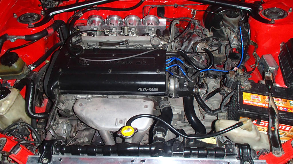 Toyota 4AGE Engine by Geomari99 on DeviantArt
