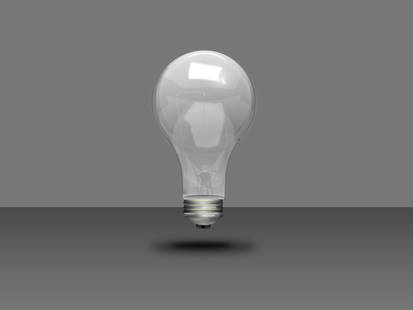 Photoshop 3d- Lightbulb