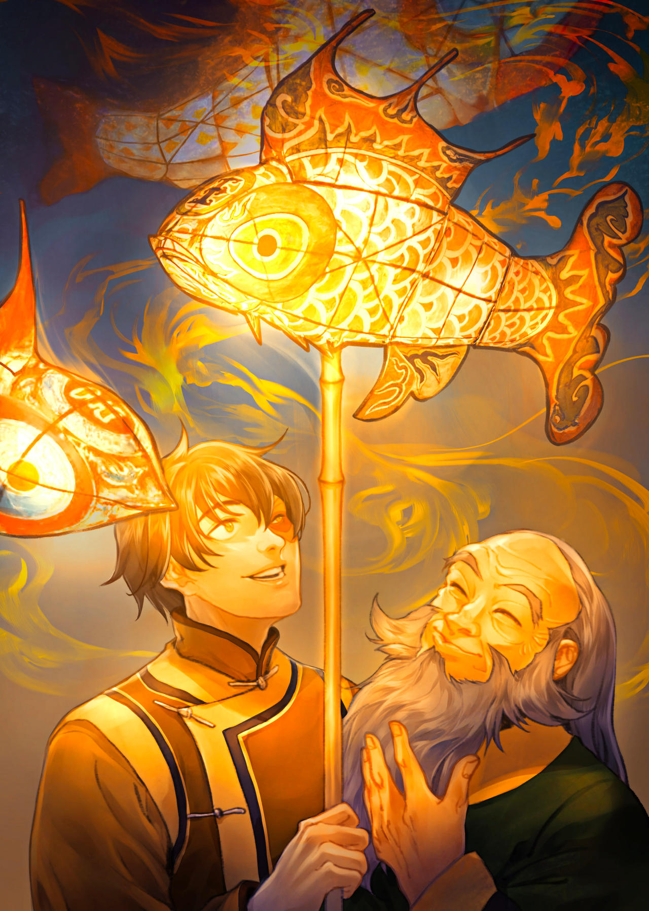 ATLA - Fish Lantern Festival by BotanicaXu on DeviantArt