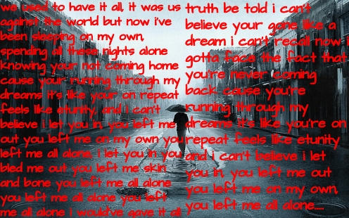 Alone Lyrics I Preveil