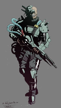 Cyborg Veteran (#daylicharacter 28)