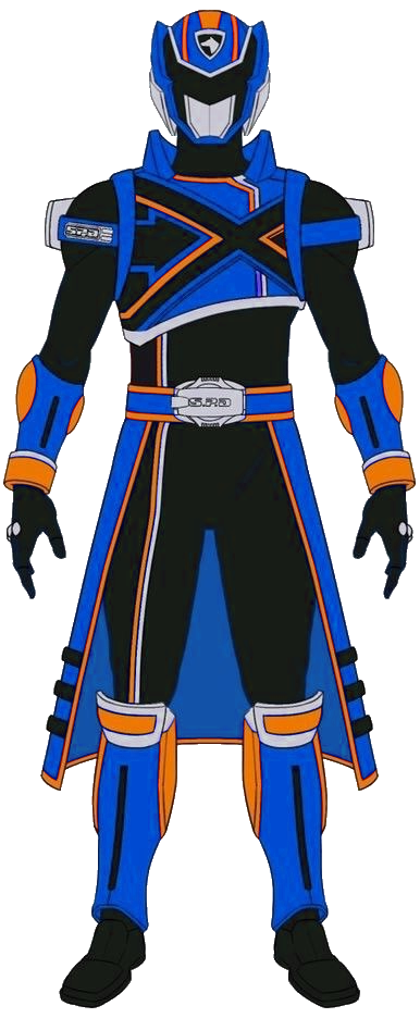 S.P.D. Deka Ranger (Blue) by SellicDr on DeviantArt