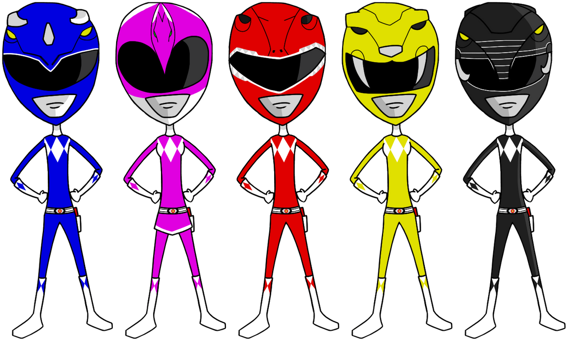 Long Head Power Ranger Mighty Morphin Power Rangers by SellicDr on DeviantArt