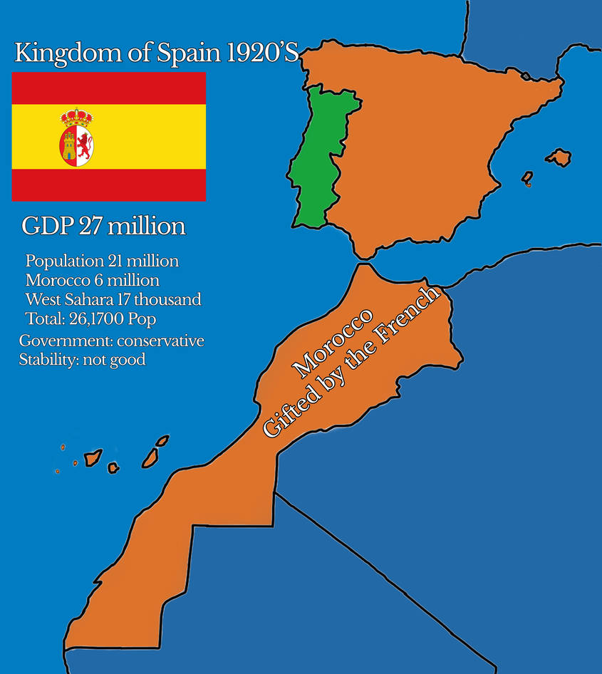 Kingdom of Spain 1920s by yeethil on DeviantArt