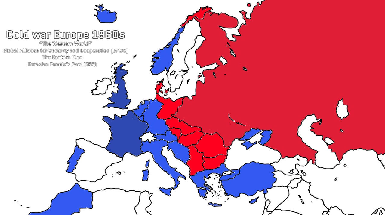 Deviantart Cold War Map Cold war 1960s by yeethil on DeviantArt