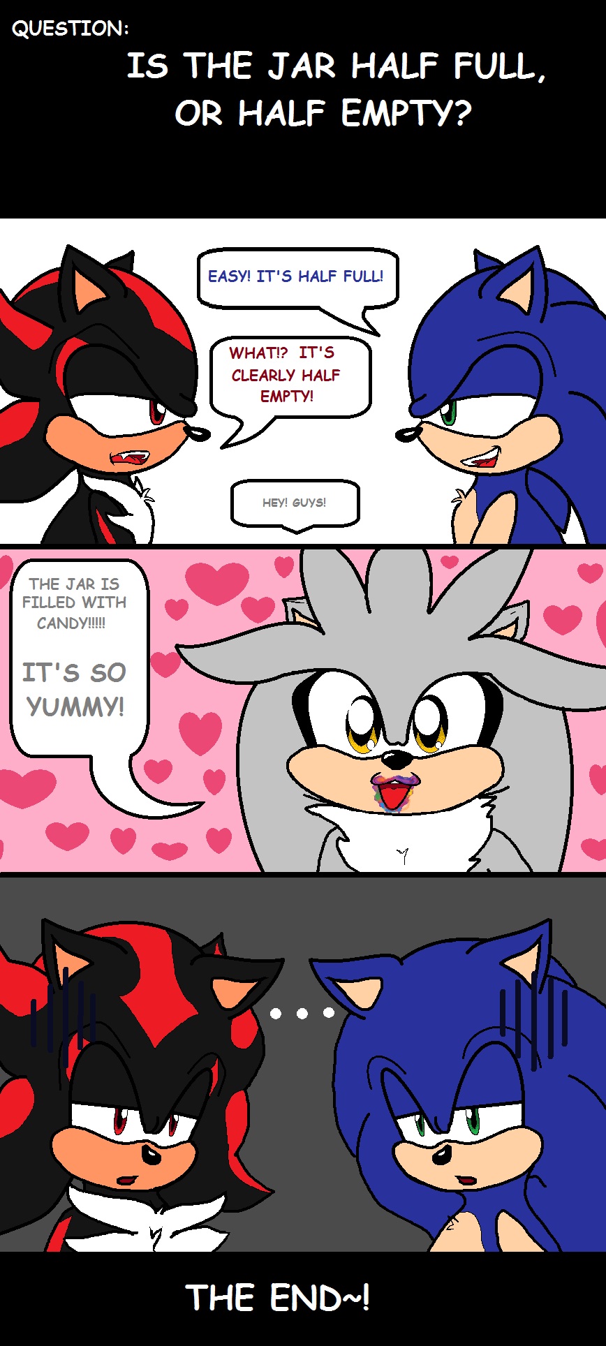 Question time with Sonic, Shadow and Silver