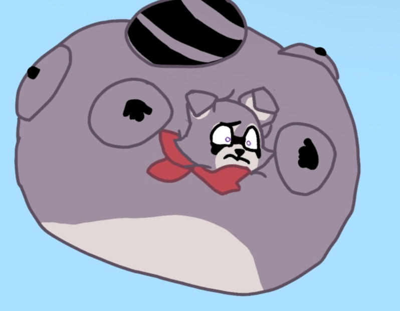 Rambley the raccoon Indigo Park Inflation/WG by averagehumanbeing1 on ...