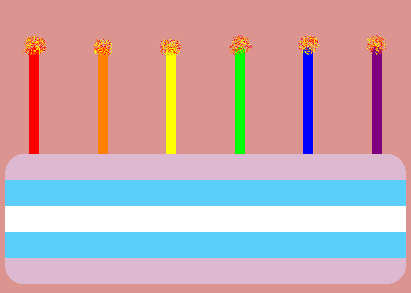 Transgender Cake 1.25 United States of American